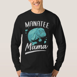 Manatee Mama Meerwasserkühe T-Shirt