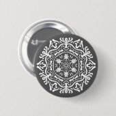 Manatee Mandala Button (Vorne & Hinten)