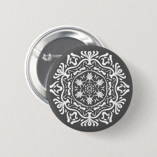 Manatee Mandala Button (Vorne & Hinten)