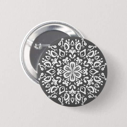 Manatee Mandala Button (Vorne & Hinten)