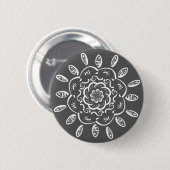 Manatee Mandala Button (Vorne & Hinten)