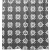 Manatee Mandala Duschvorhang (Vorderseite)