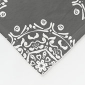 Manatee Mandala Fleecedecke (Ecke)