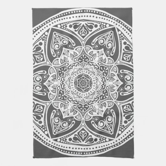 Manatee Mandala Handtuch (Vertikal)