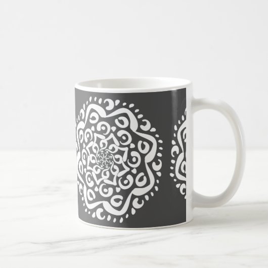 Manatee Mandala Kaffeetasse (Rechts)
