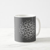 Manatee Mandala Kaffeetasse (VorderseiteRechts)