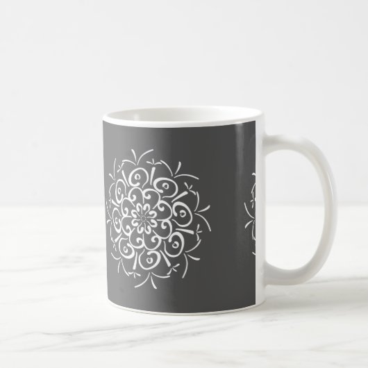 Manatee Mandala Kaffeetasse (Rechts)