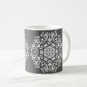 Manatee Mandala Kaffeetasse (VorderseiteRechts)