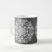 Manatee Mandala Kaffeetasse (Vorderseite Links)
