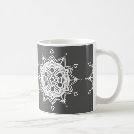 Manatee Mandala Kaffeetasse (Rechts)