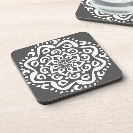 Manatee Mandala Untersetzer (Linke Seite)