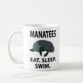 Manatee Marine Wildlife Kaffeetasse (Links)