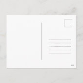 Manatee Marvel: Anpassbarer Manatee Feiertagspostkarte (Rückseite)