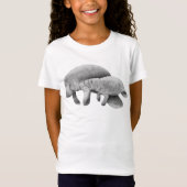 Manatee Mother and Calf T - Shirt (Vorderseite)