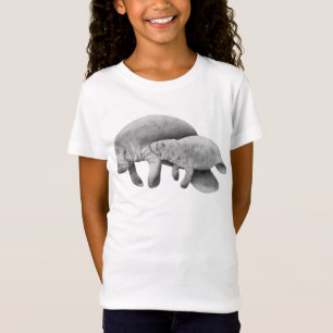 Manatee Mother and Calf T - Shirt
