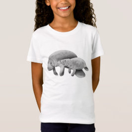 Manatee Mother and Calf T - Shirt