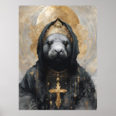 Manatee Nun Poster (Vorne)
