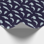 Manatee Pattern Geschenkpapier (Ecke)