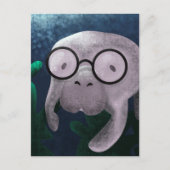 Manatee Postcard Postkarte (Vorderseite)