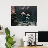 Manatee Poster (Heimbüro)