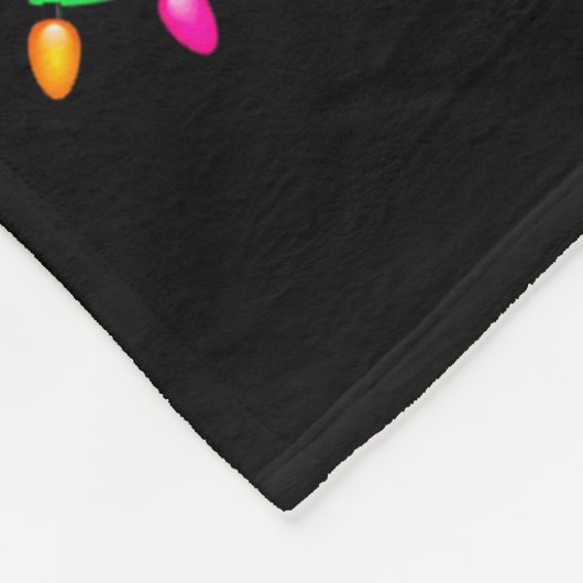 Manatee Santa Hat Men Women Kids Christmas Tree Li Fleecedecke (Ecke)