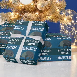 Manatee Seekuh Tier Manatee Geschenkpapier