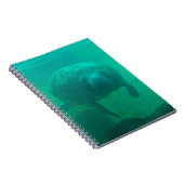 Manatee Spiral Foto Notebook Notizblock (Rechte Seite)