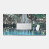 Manatee springs Custom Desk Mat Schreibtischunterlage (Tastatur & Maus)