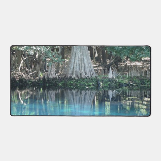 Manatee springs Custom Desk Mat Schreibtischunterlage (Vorderseite)