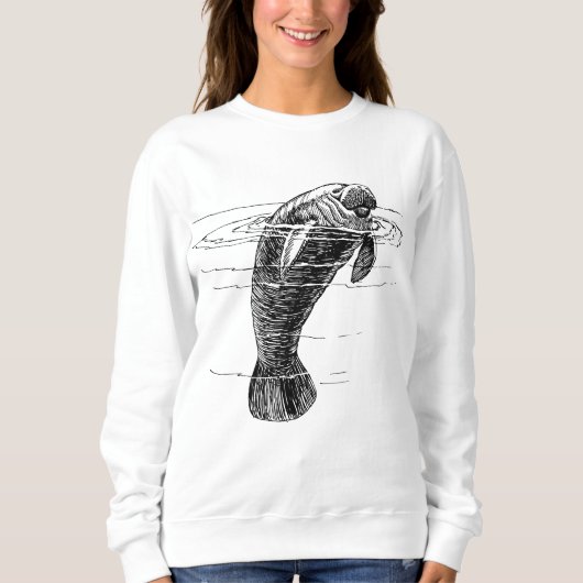 Manatee-Sweatshirts Sweatshirt (Vorderseite)