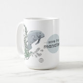 Manatee Tasse (Vorderseite Links)