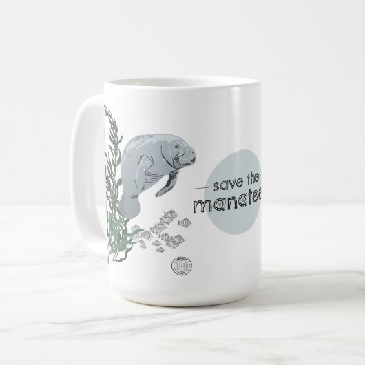Manatee Tasse (Vorderseite Links)