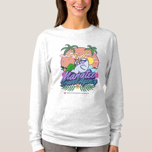Manatee Travel Agency T - Shirt (Vorderseite)