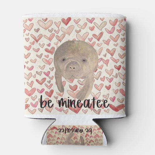 Manatee Valentine Dosenkühler (Rückseite)