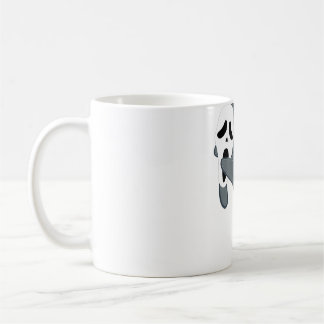 Manatee Wear Beängstigende Halloween Mask Funny Se Kaffeetasse