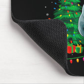 Manatee-Weihnachtsmannmütze Männer Frauen Kinder W Mousepad (Ecke)