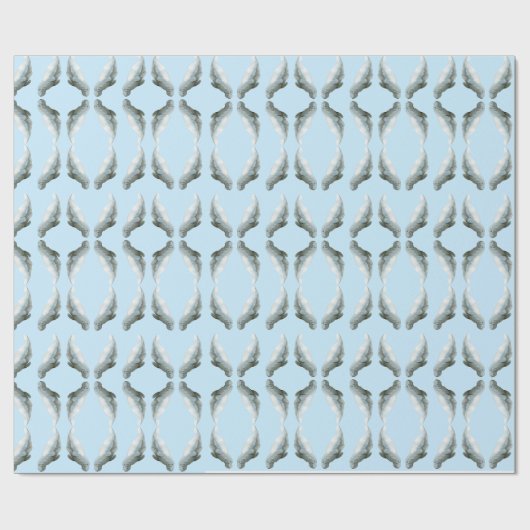 Manatee Wrapping Paper Geschenkpapier (Flach)