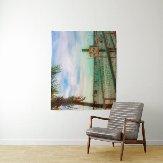 Manatee Zone Wandteppich (Beispiel)