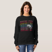 Manatees and Music Notes Musician Sea Animal Sweatshirt (Vorne ganz)