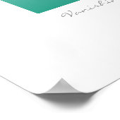 Manatees - Bewahren Sie unsere Gewässer 36 x 18 Poster (Ecke)