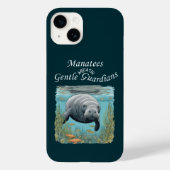 Manatees Gentle Aquatic Guardians Case-Mate iPhone Hülle (Rückseite)