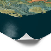 Manatees Gentle Aquatic Guardians Poster (Ecke)