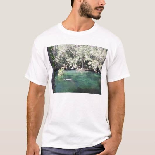 Manatees im Blue Spring Shirt (Vorderseite)
