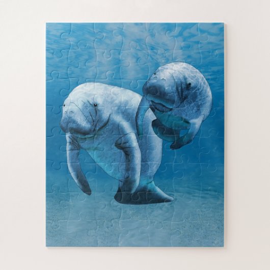 Manatees Puzzle (Vertikal)