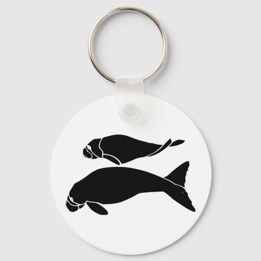 Manatees Schlüsselanhänger (Vorderseite)