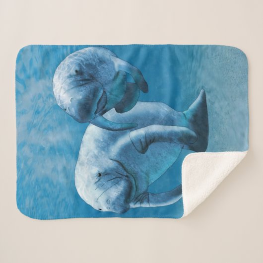 Manatees Sherpadecke (Vorderseite (Horizontal))