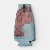 Manateflasche und Dosenkühler Flaschenkühler (Rückseite)