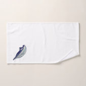 Manategemälde Wasserfarben Badetuch Set (Handtuch)