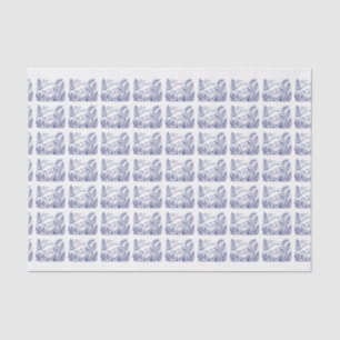 Manateschwimmen unter Wasser #2 Zeichnend Seidenpapier