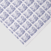 Manateschwimmen unter Wasser #2 Zeichnend Seidenpapier (Ausschnitt)